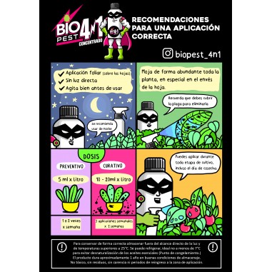 ANTIPLAGA CONCENTRADO 4 EN 1 500CC-BIOPEST