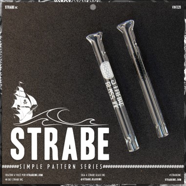 DISPLAY BOQUILLA DE VIDRIO SIMPLE 3.5CM 10UN-STRABE GLASS