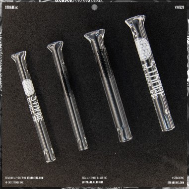 DISPLAY BOQUILLA DE VIDRIO SIMPLE 3.5CM 10UN-STRABE GLASS