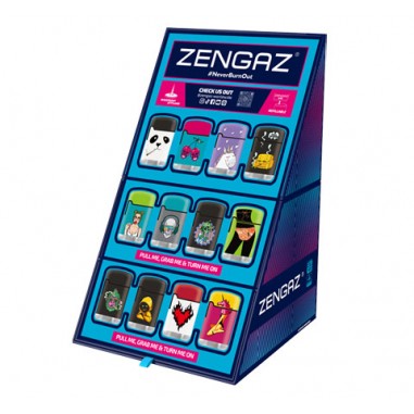 ENCENDEDORES ZL3 CUBO 48UD DISPLAY-ZENGAZ