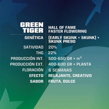 GREEN TIGER FAST FEM X2-BSF