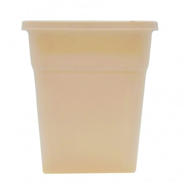 MACETA CUADRADA BLANCA 5LT