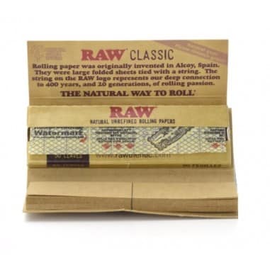 PAPELILLOS CLASSIC CONNOISSEUR TIPS 24UD-RAW