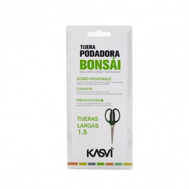 TIJERA PODADORA CLONES (BONSAI) 16CM-KASVI