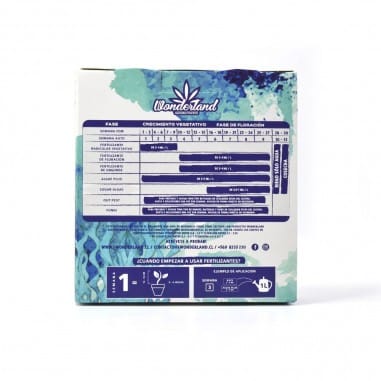 TRIPACK ORGANICO BASE ALGA 250ML-WONDERLAND (PROMOCIONAL+SEMILLA)