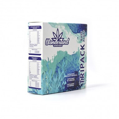 TRIPACK ORGANICO BASE ALGA 250ML-WONDERLAND (PROMOCIONAL+SEMILLA)